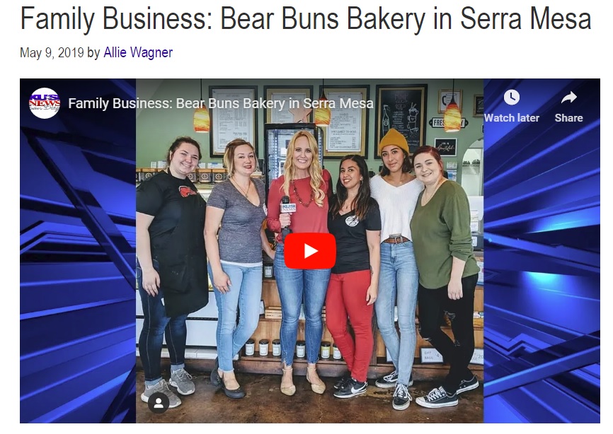 Serra Mesa Bear Buns Bakery